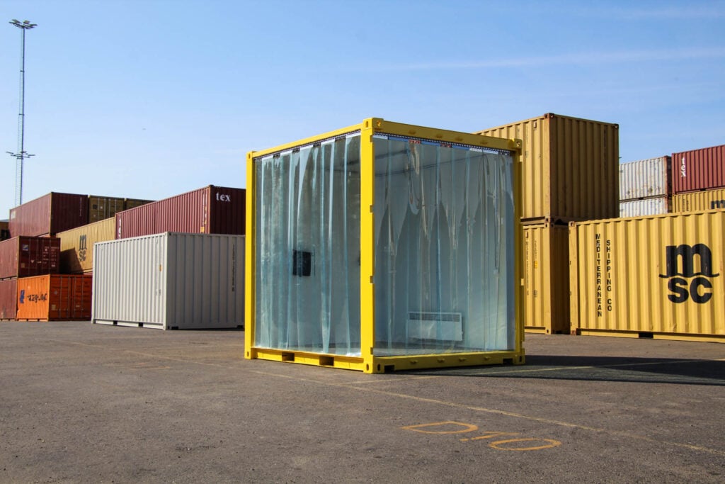 Custom storage container delivered in 12 working days
