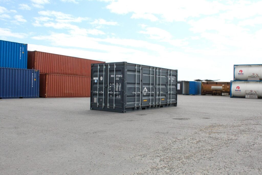 ATEX-equipped hazardous materials storage container